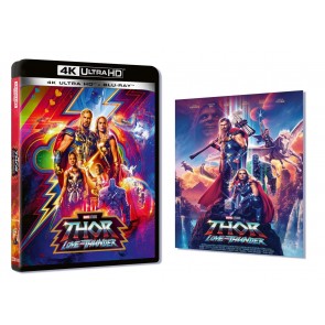 Thor. Love and Thunder Blu-ray + Blu-ray Ultra HD 4K + Card lenticolare