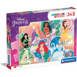 Disney Princess puzzle Supercolor 24 maxi pezzi