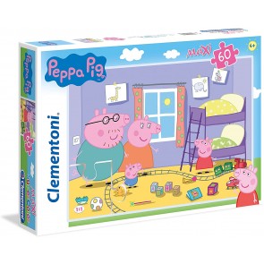 Peppa Pig Puzzle Supercolor 60 Maxi Pezzi