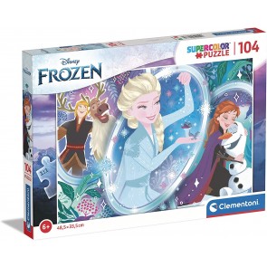 Frozen puzzle Supercolor 104 pezzi