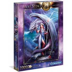 Anne Stokes Collection Puzzle Dragon Mage 1000 Pezzi