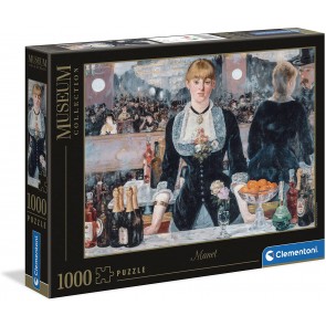Museum Collection Manet Puzzle Il Bar delle Folies Bergere 1000 Pezzi