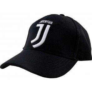 Cappello nero Juventus con logo ricamato