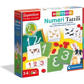Sapientino Montessori Numeri Tattili