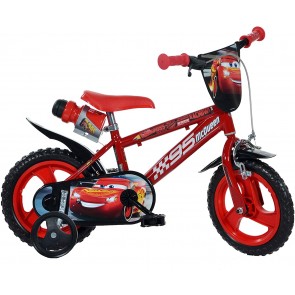 Dino Bikes Bicicletta per Bambini Cars 3 Rossa 12"