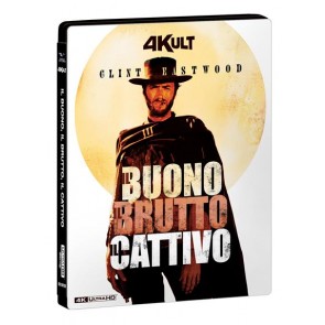 Il Buono, il Brutto, il Cattivo. 4Kult (Blu-ray + Blu-ray Ultra HD 4K + DVD extra) + Card numerata 