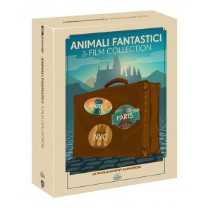 Animali fantastici 1-3 Travel Art Edition Blu-ray Ultra HD 4K
