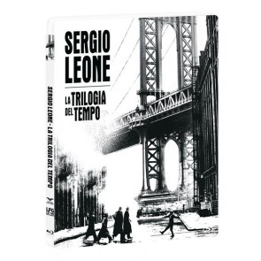 Cofanetto Sergio Leone. La trilogia del tempo. Steelbook + Libro (3 Blu-ray) 