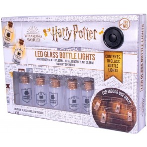 Harry Potter Catena Luci led in Bottigliette di Vetro 