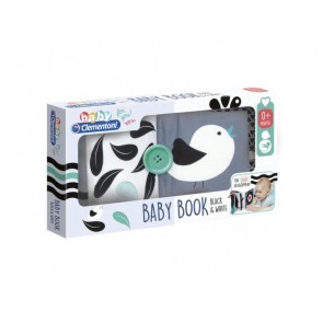 Baby Clementoni Baby Book Black & White