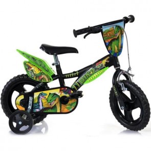 Dino Bikes Bicicletta Dinosaur Verde 12 