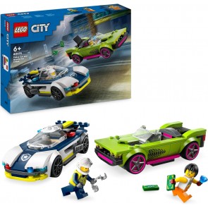 LEGO City 60415 Inseguimento della Macchina da Corsa