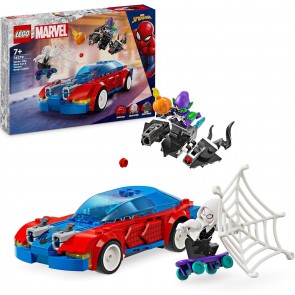 LEGO Marvel 76279 Auto da Corsa di Spider-Man e Venom Goblin