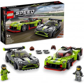 LEGO Speed Champions Aston Martin Valkyrie AMR Pro e Aston Martin Vantage GT3