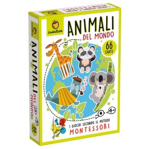 Ludattica Carte Montessori Animali del mondo