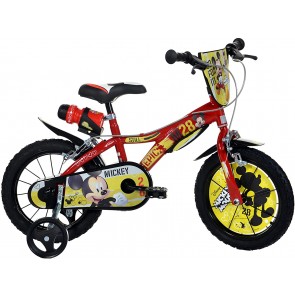 Bicicletta 14'' Mickey Mouse Rossa 