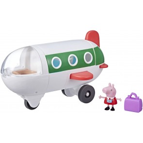 Peppa Pig - Air Peppa- aereo + personaggio 7cm