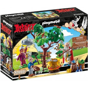 Playmobil Asterix Panoramix con calderone della Pozione Magica
