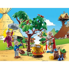 Playmobil Asterix Panoramix con calderone della Pozione Magica