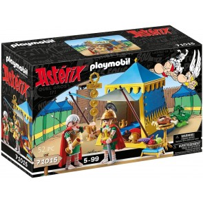 Playmobil Asterix Tenda del Capo con Generali
