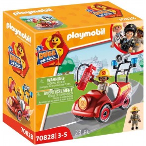 Playmobil Duck on call mini car dei vigili del fuoco