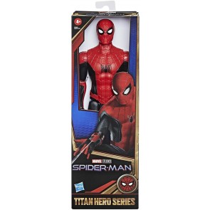 Spider-Man Titan Hero con tuta nera e rossa