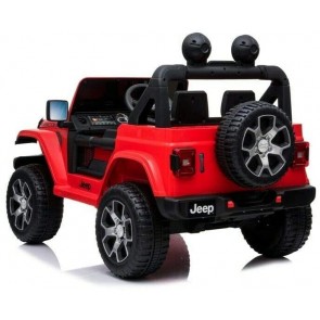 Jeep Wrangler Rubicon Rossa 2 Posti 12 Volt Elettrica per bambini