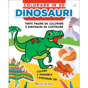 Dinosauri. Colorare in 3D. Ediz. a colori 