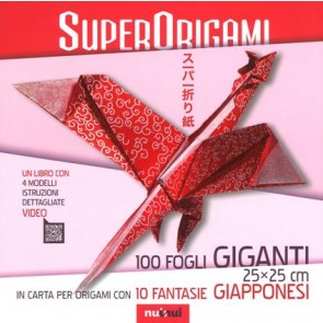 Superorigami 100 fogli giganti. Ediz. a colori. Con Materiale a stampa miscellaneo 
